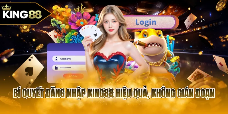 Bí quyết đăng nhập KING88 hiệu quả, không gián đoạn